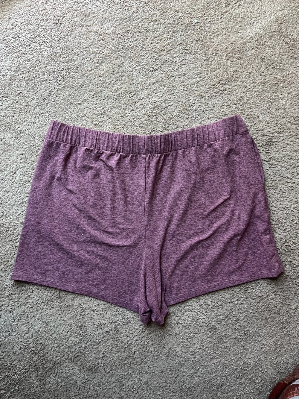 Outdoor Voices Cloudknit Mauve Pink Drawstring Lounge Shorts XXL
